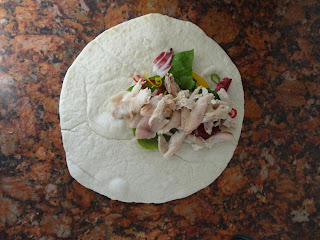 Chicken and Salad Wrap