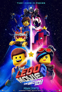 The Lego Movie 2: The Second Part 2019 movie poster Christ Pratt Elizabeth Banks