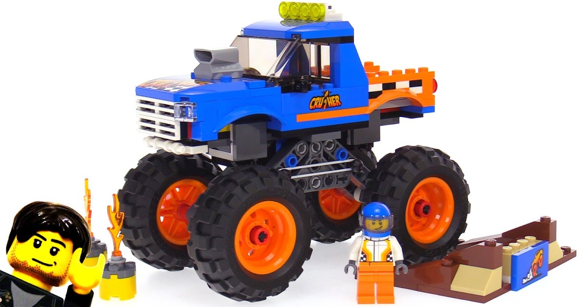 lego crusher monster truck