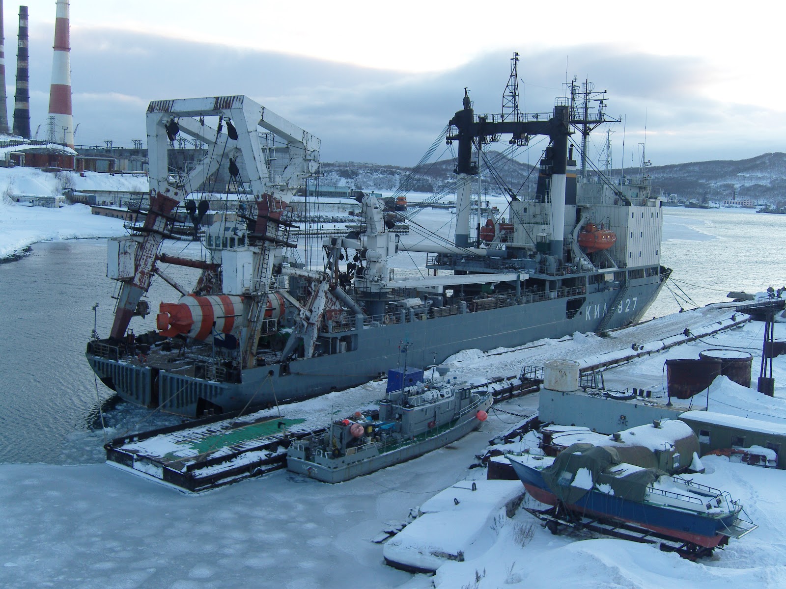 Vessel of Interest | наблюдаемое судно: Project 141 (Kashtan-class ...