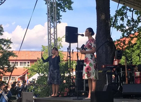 Crown Princess Victoria, Queen Silvia, Princess Estelle, Princess Madeline, Princess Sofia attend the Sweden's National Day 2017 Celebrations