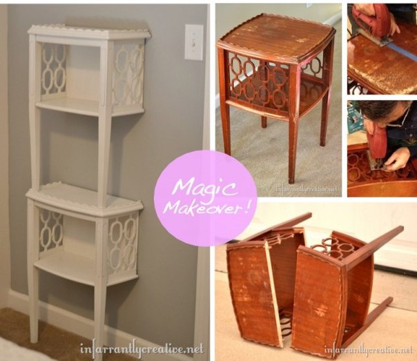 Recycle old furniture Creative DIY