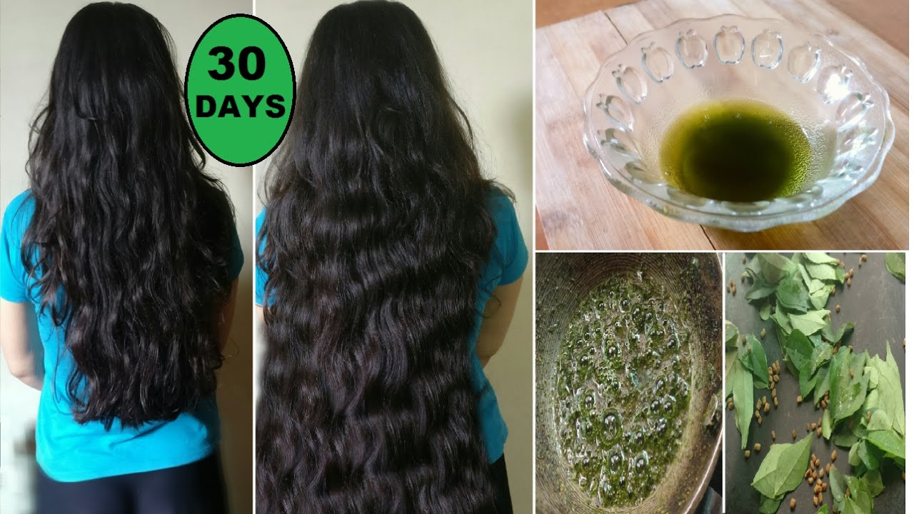 Homemade Curry Leaves Oil To Grow Long Thick Hair Fast With