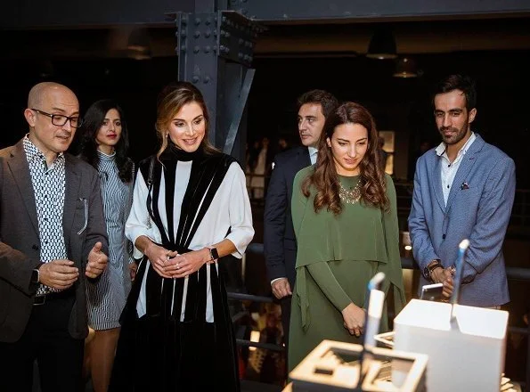 Design Moves Life Moves Design. Queen Rania launched Amman Design Week (ADW2017) at Ras El Ain Hangar