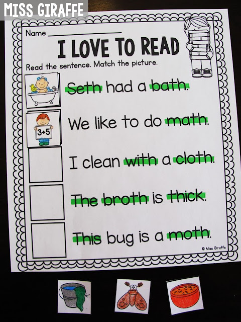 Teaching digraphs in first grade is fun with these digraphs worksheets and activities