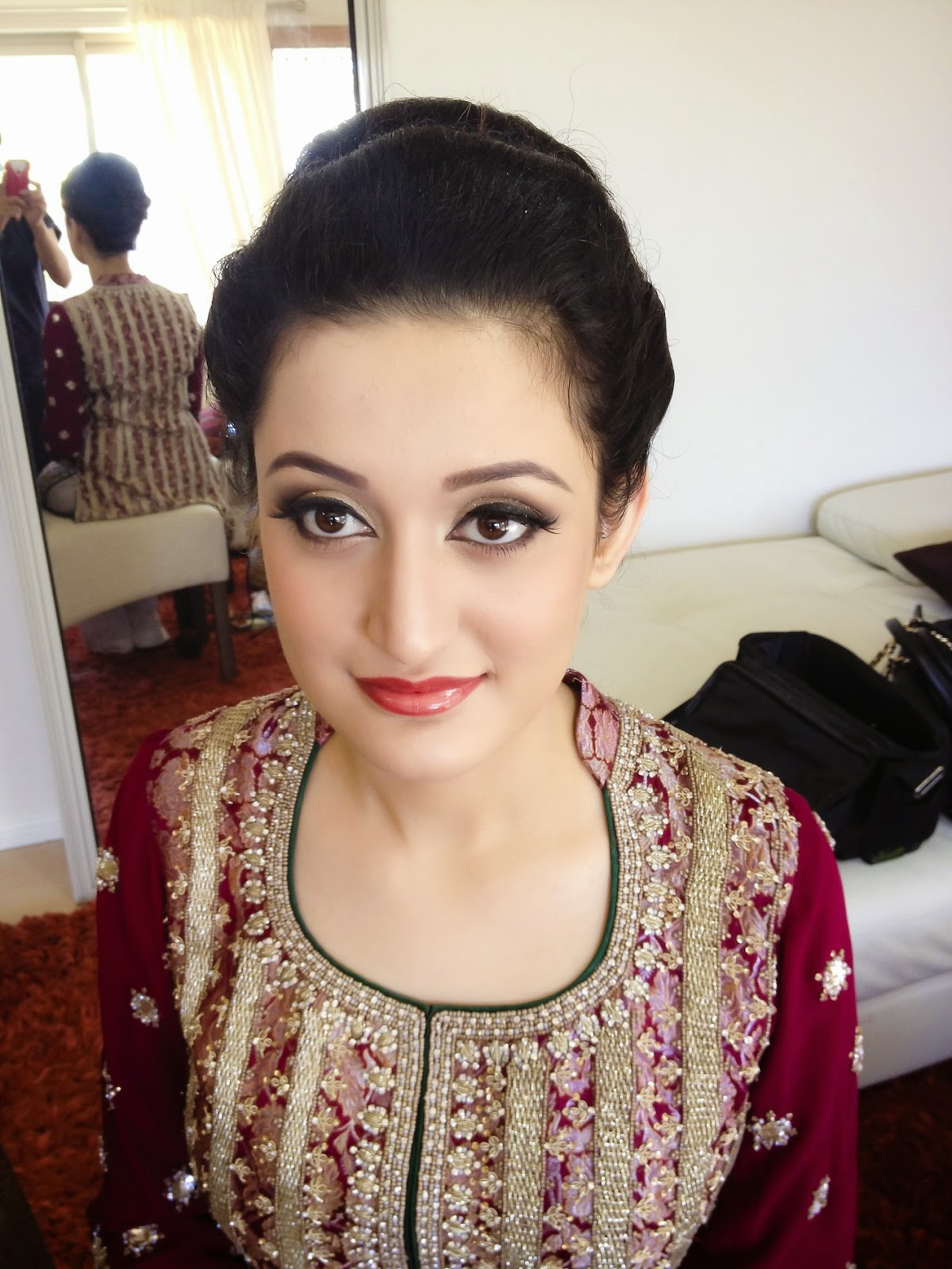 indian, pakistani & middle eastern bridal makeup & hair