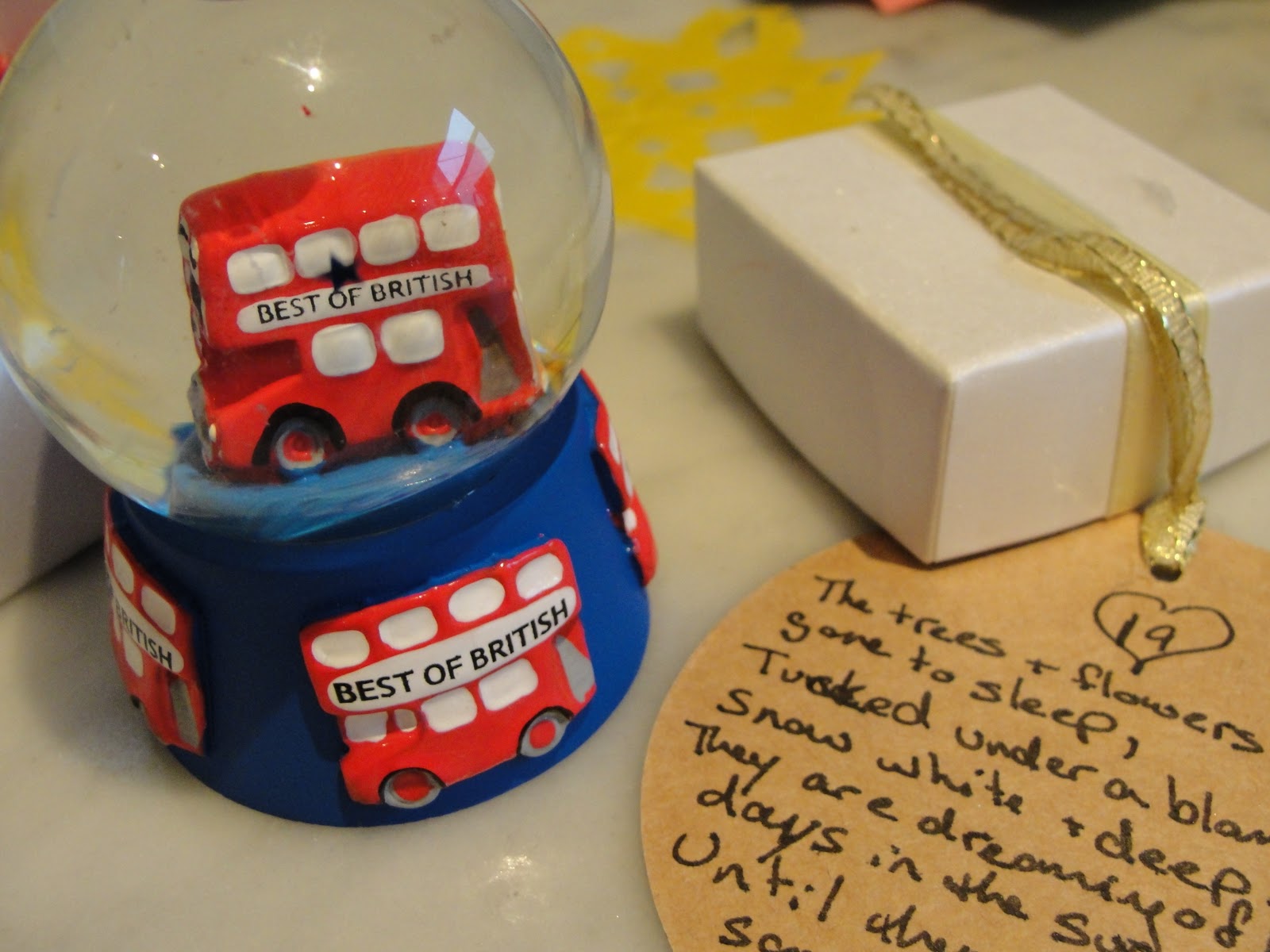 Advent calendar from across the ocean