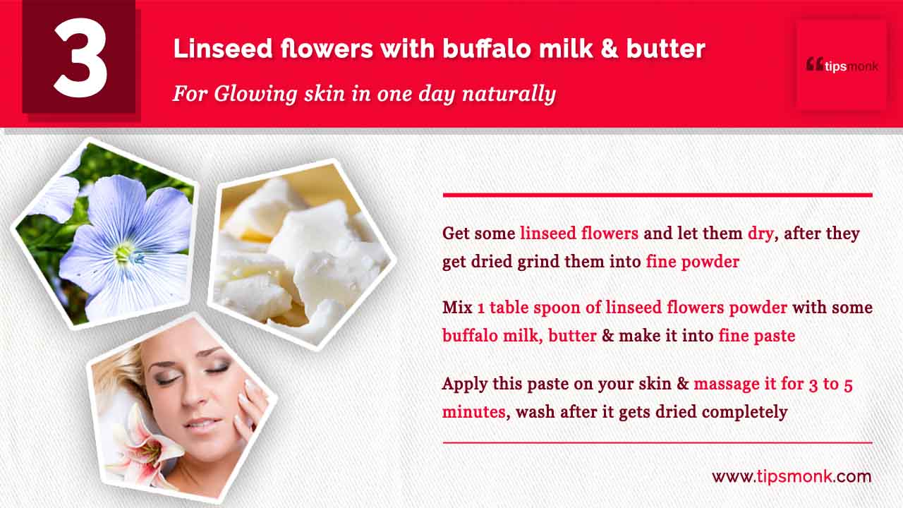 Tips to Get glowing skin in one day at home with natural ayurvedic remedies image - Tipsmonk Tips to Get glowing skin in one day at home with natural ayurvedic remedies image - Tipsmonk