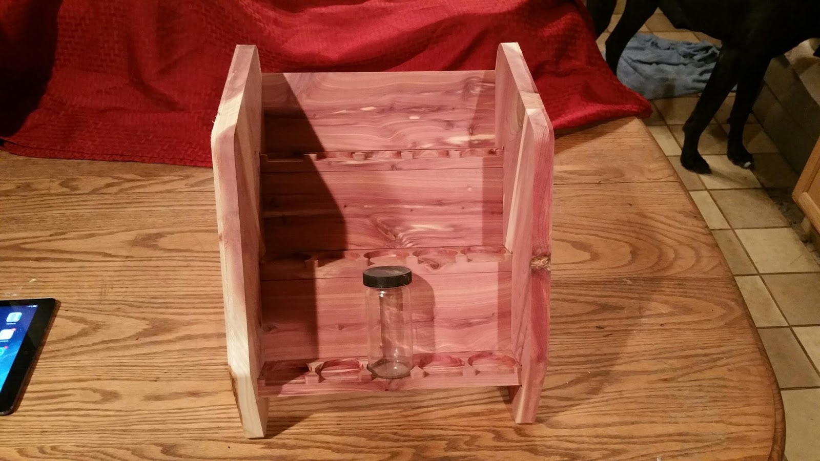 Bills Custom Wood Products Penzey's Spice Rack