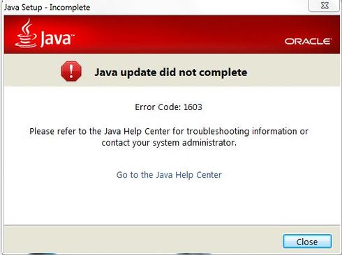 Java Installation Error / Also Uninstallation Error. (Any error's Solution)