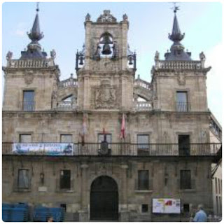 Ayuntamiento de Astorga, en León. Castilla y León.