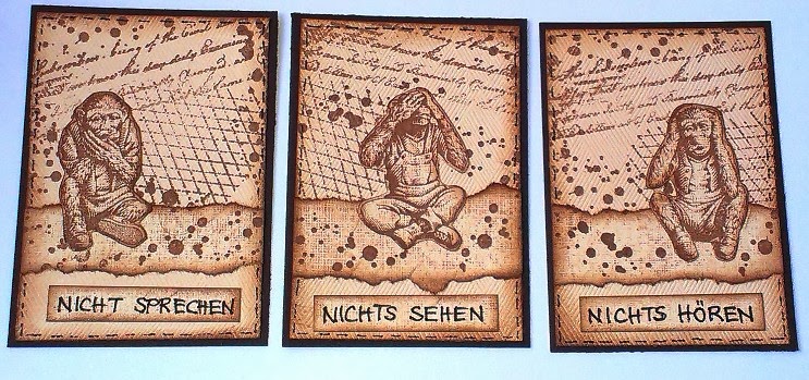 MamapiasStempelecke Nicht sprechen nichts sehen nichts hören...