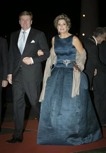 Dutch Royals at a celebration of the reign of Princess Beatrix
