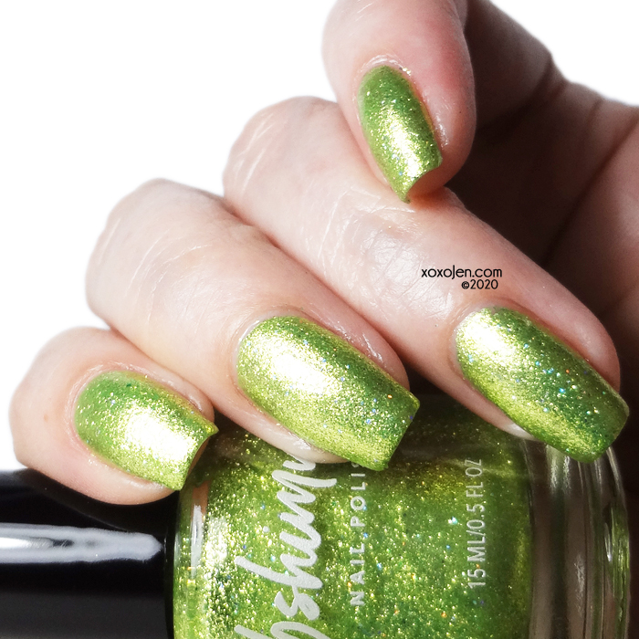 xoxoJen's swatch of KBShimmer Turtley Awesome