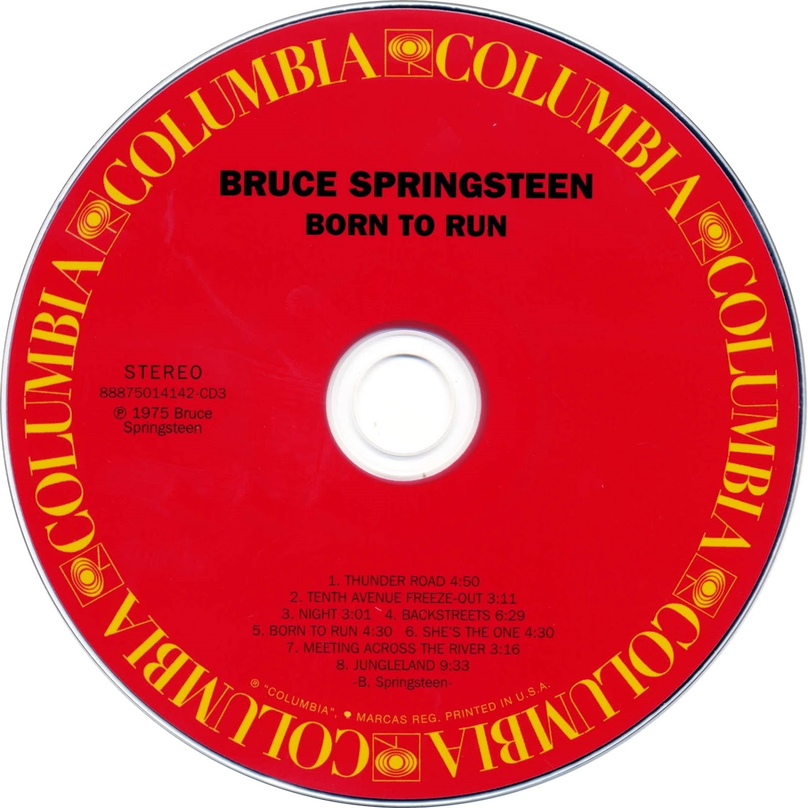 1975 Born To Run Bruce Springsteen Rockronología