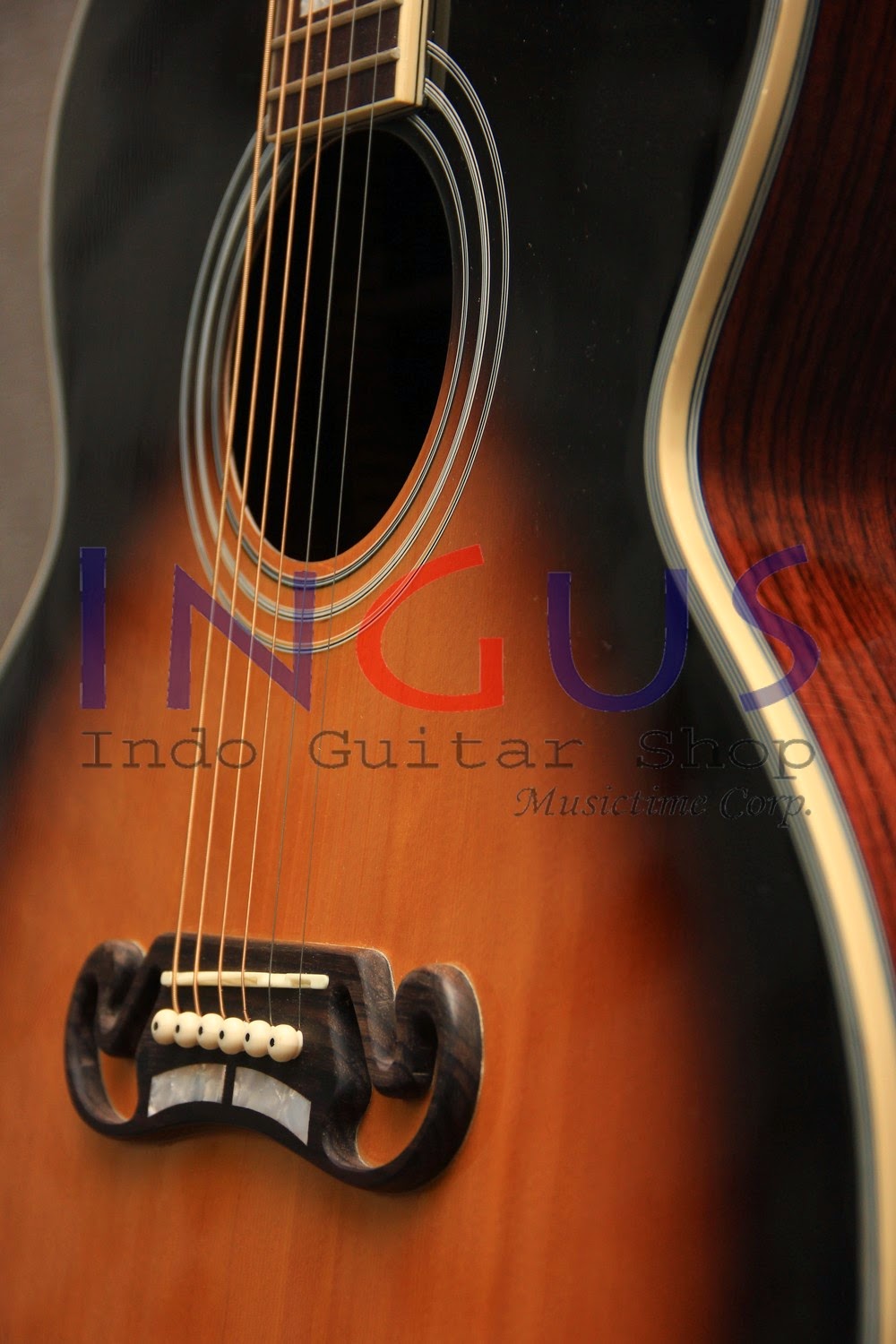 Jual Gitar: Gibson J250 Sunburst Custom