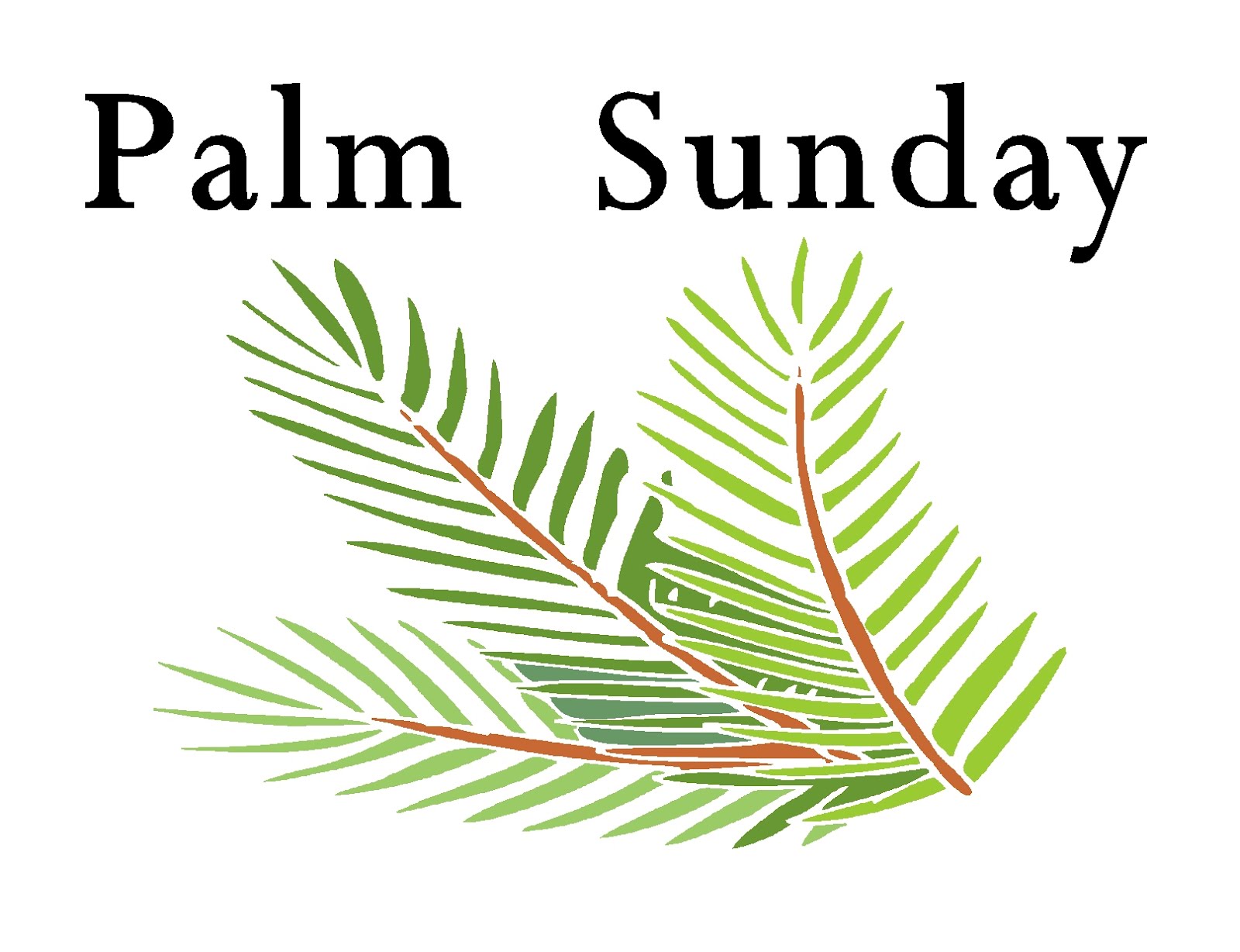 Free Posters and Signs: Palm Sunday