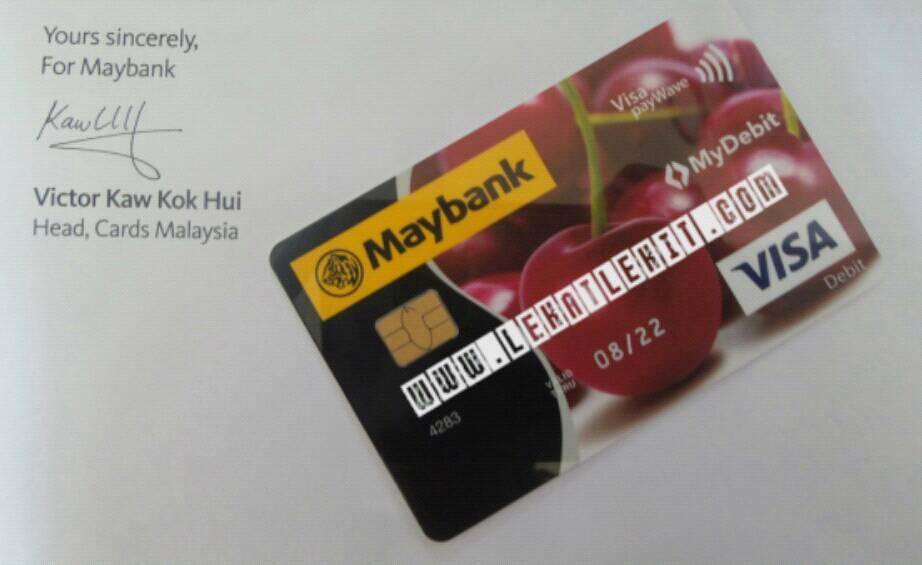 MOshims: Aktifkan Debit Card Maybank