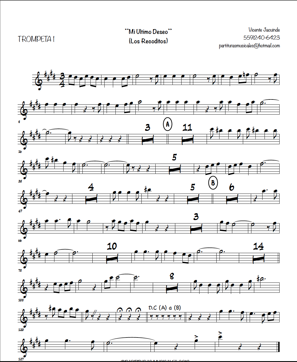 "PARTITURAS PARA BANDA SINALOENSE"