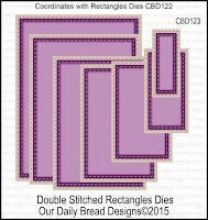 Our Daily Bread designs Custom Double Stitched Rectangles Dies