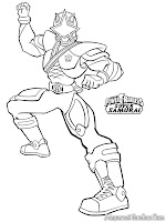 Gambar Power Ranger Super Samurai Untuk Diwarnai