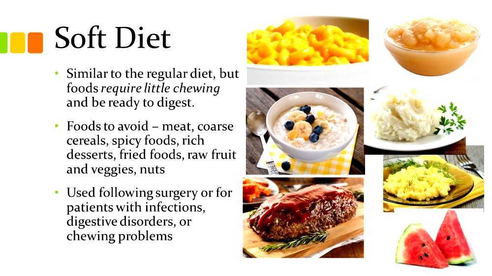 Soft diet