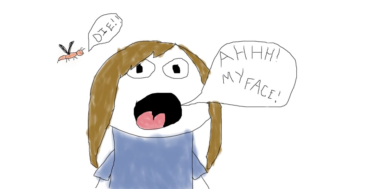 i'm exploding now. If an army of wasps attack me in my sleep, I'll