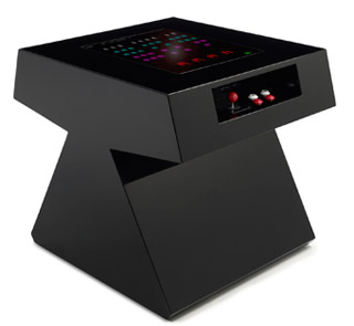 Stealth Arcade Gaming Table in black