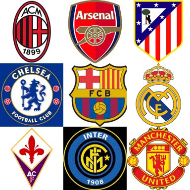 European Soccer Teams Logos Pictures Samples 59