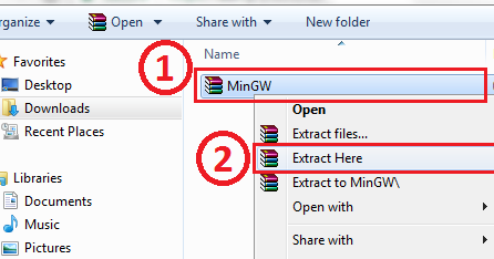 How to install MinGW (C and C++ programing language Compailer)