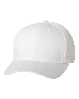 topi baseball putih