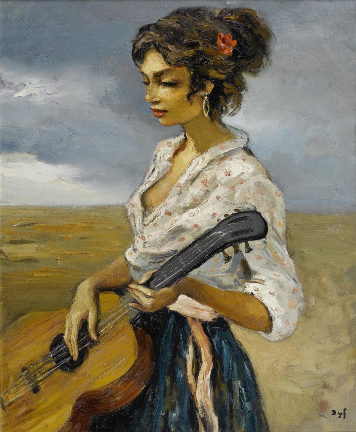 Marcel Dyf 1899-1985 | French Impressionist painter | Lady Claudine Marcel Dyf 1899-1985 | French Impressionist painter | Lady Claudine