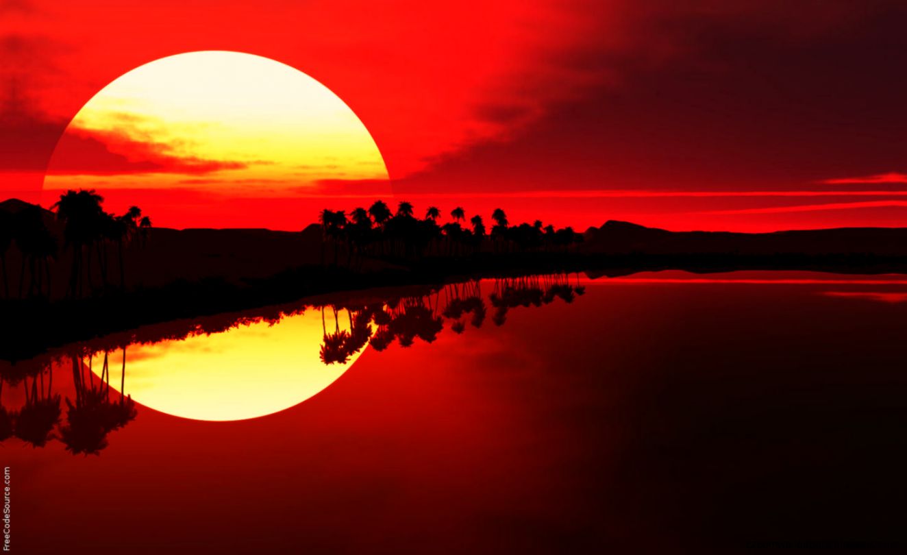 Sunset Backgrounds For Twitter | Zoom Wallpapers