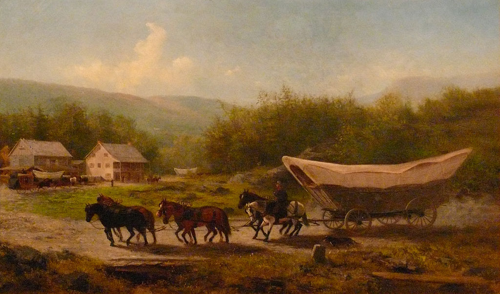 THE CONFESSING COW On the Conestoga Wagon