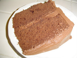 Chocolate Buttermilk Cake with  Chocolate Ganache