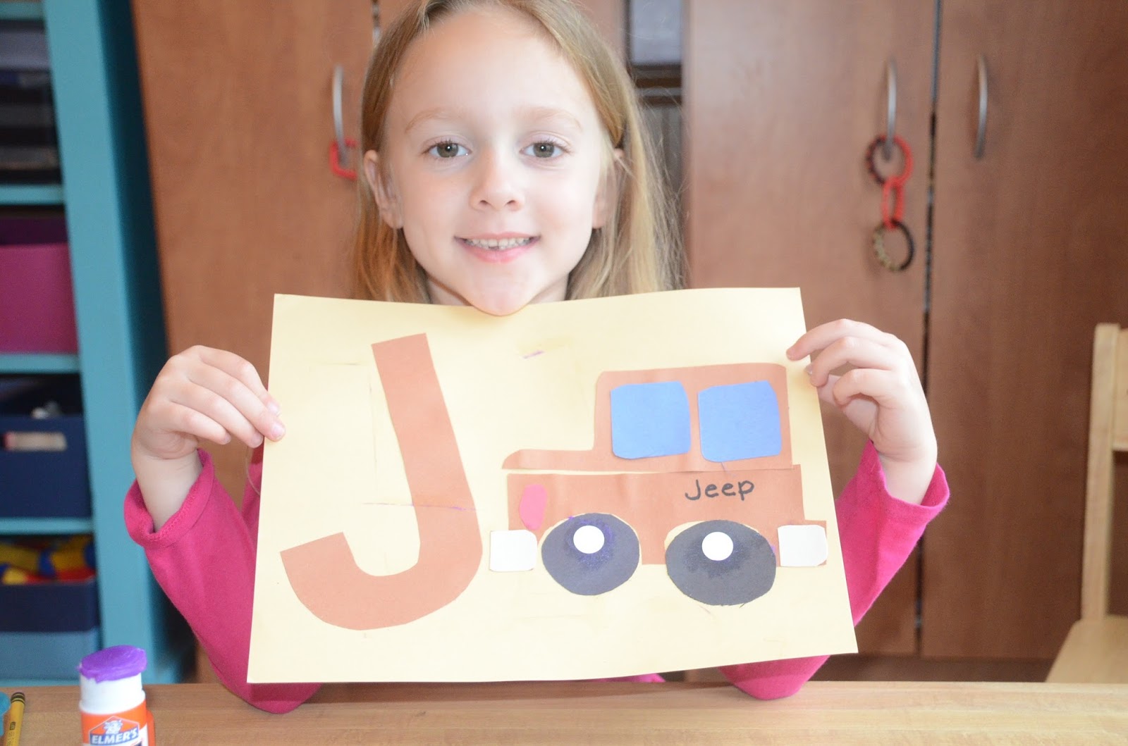 Aunt Tami's House Learning the Alphabet {Letter J}