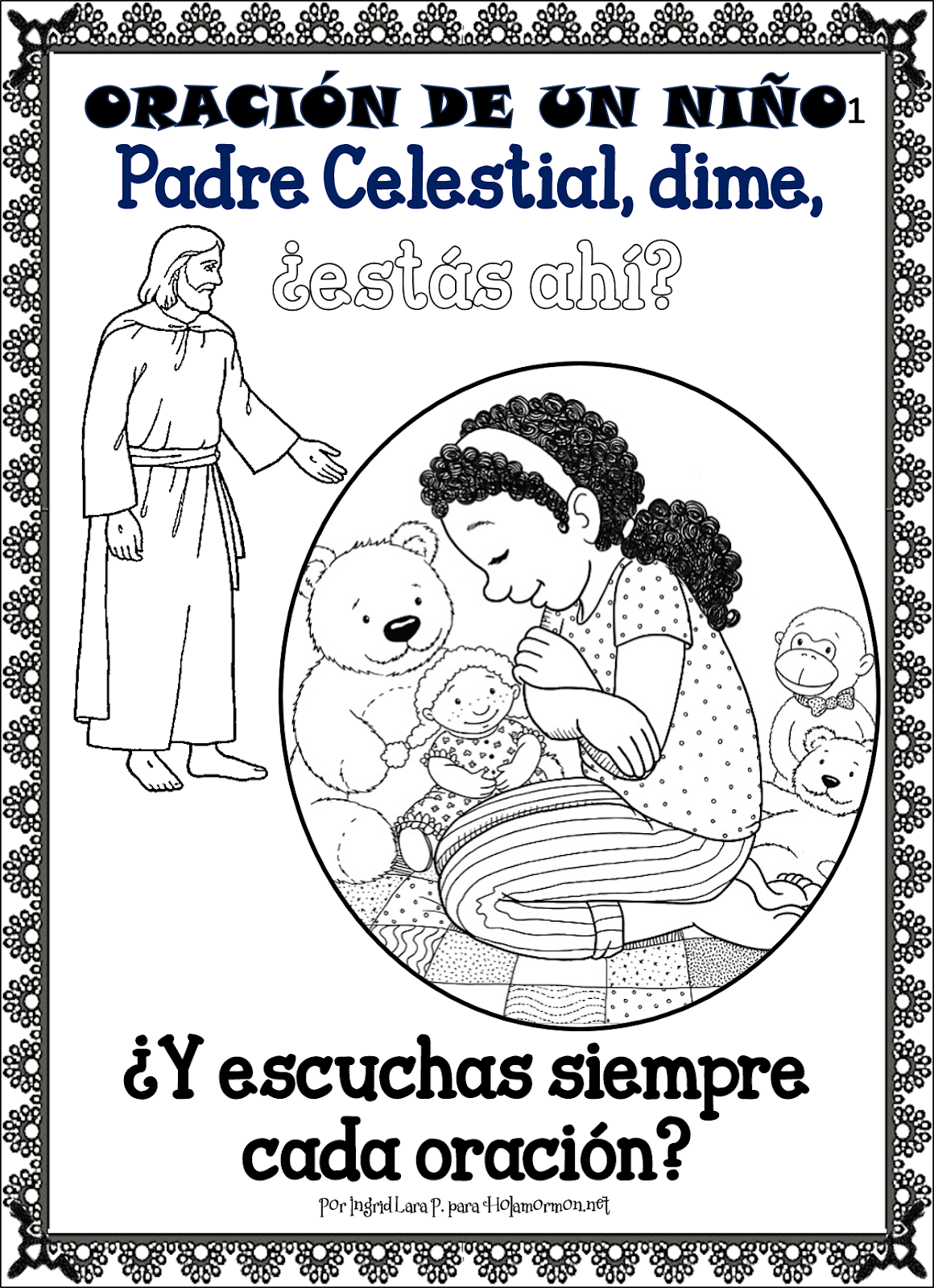 Bixace Visuales para la cancion La oración de un niño