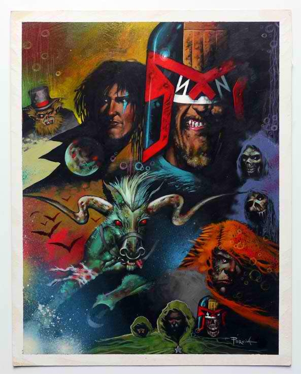 2000AD Covers Uncovered: Nick Percival - Dand Rough? Use Dead Dand ...