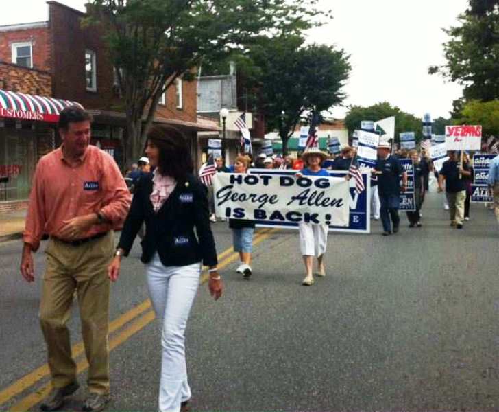 & Susan Allen in Buena Vista Labor Day parade … photos Bearing