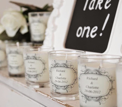 Wedding Candle Favors Wedding Candle Favors