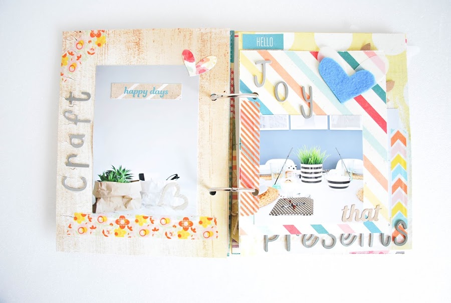 http://www.mylittlebrunch.com/2014/06/diy-mini-album-de-scrapbooking.html #DIY #scrapbooking