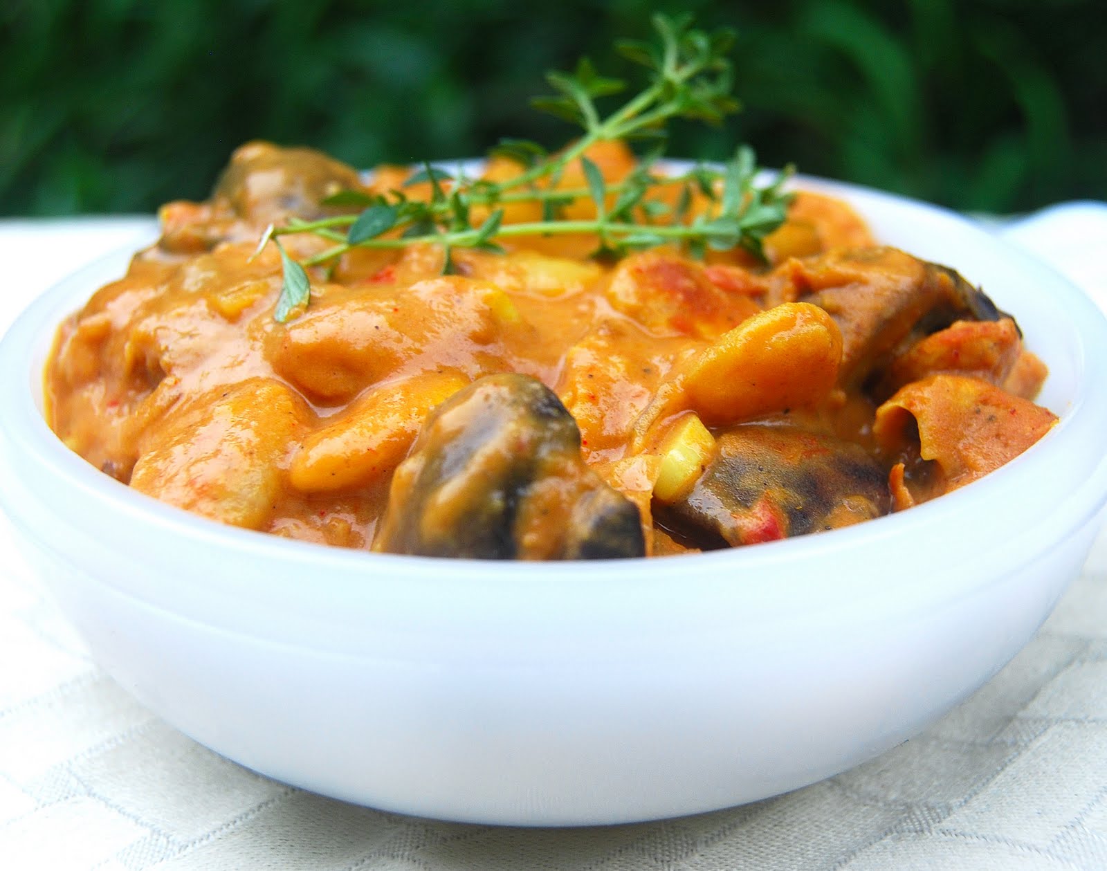 Mushroom Lima Bean Stew Holy Cow! Vegan Recipes
