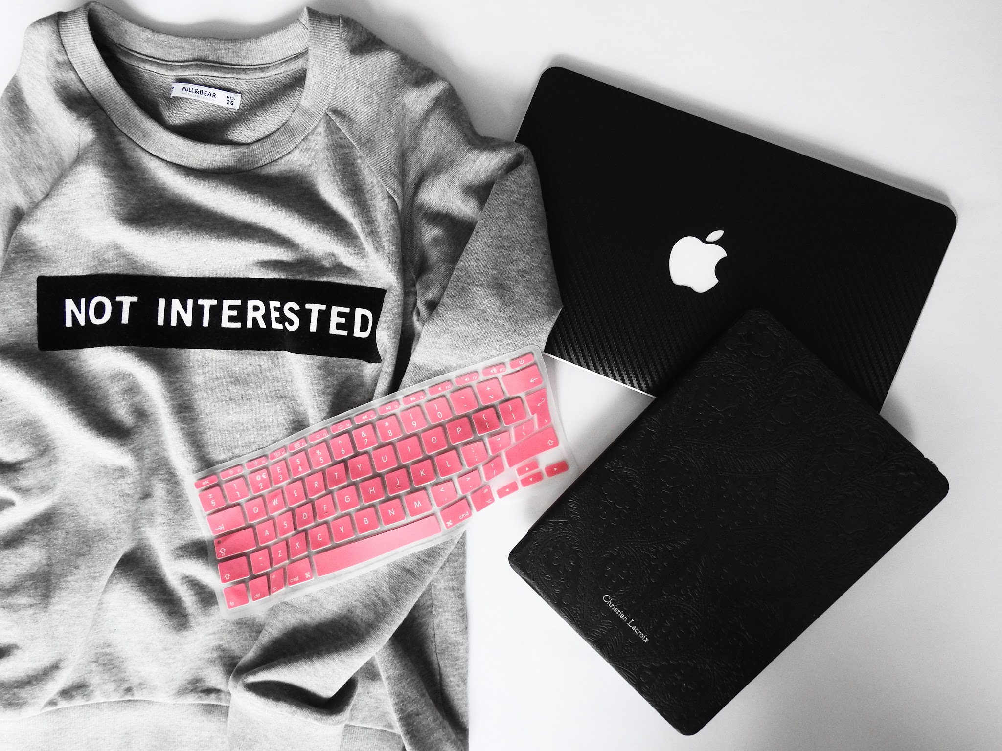 Różowy i czarny | Pink and black