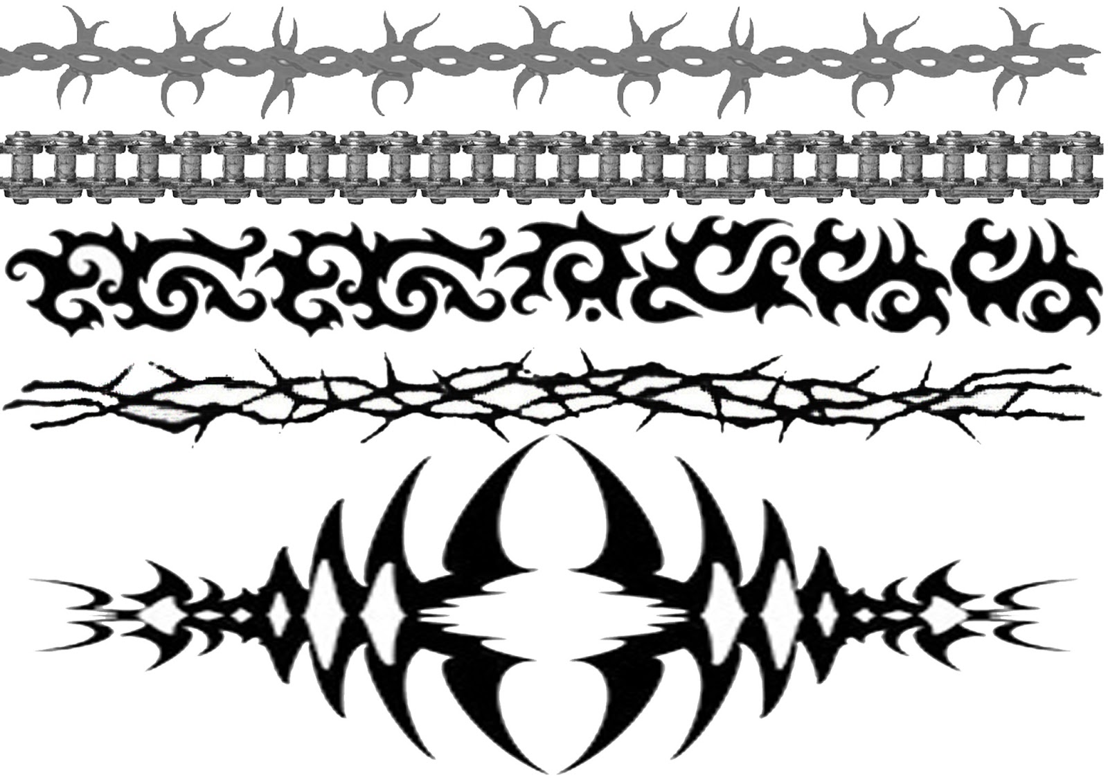 tattoo armband tribal designs tattoos band arm stencils meaning awesome dragon japanese set ink celtic