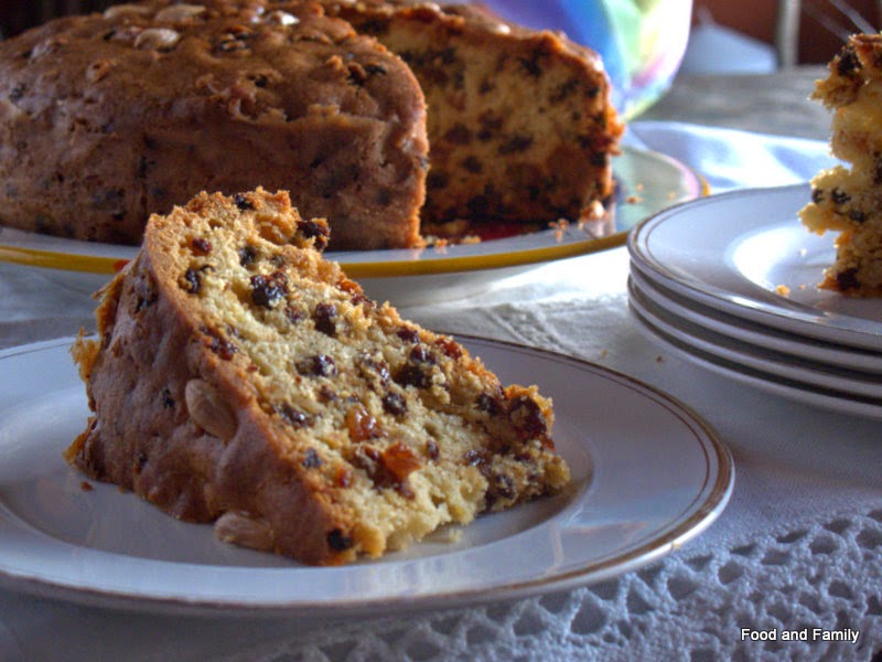Food & Family Plain Fruit Cake No Icing Required