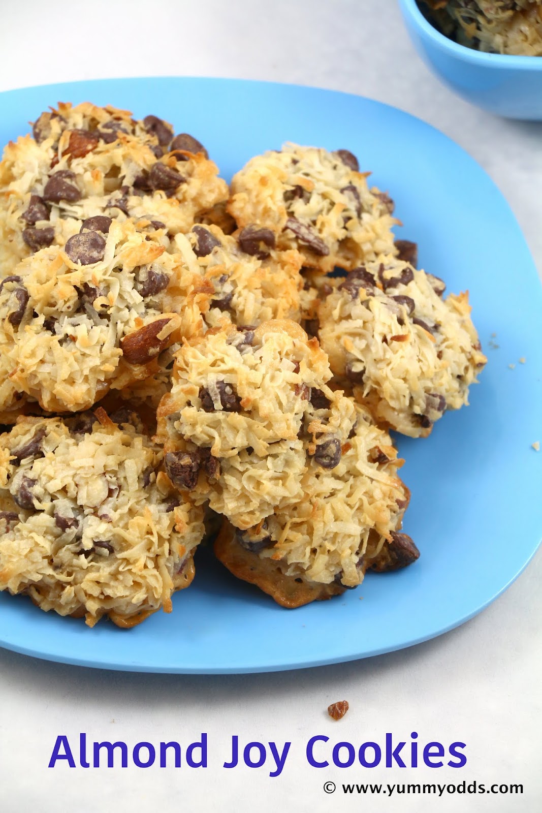 Yum! Yum! Yum! Almond Joy Cookies Only 4 Ingredients