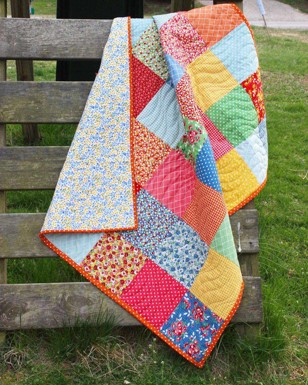 quilting-patterns-easy-a-pretty-quilt-made-for-charity-love-the-quilt