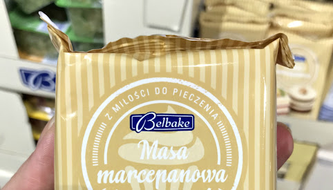 Masa marcepanowa, Lidl