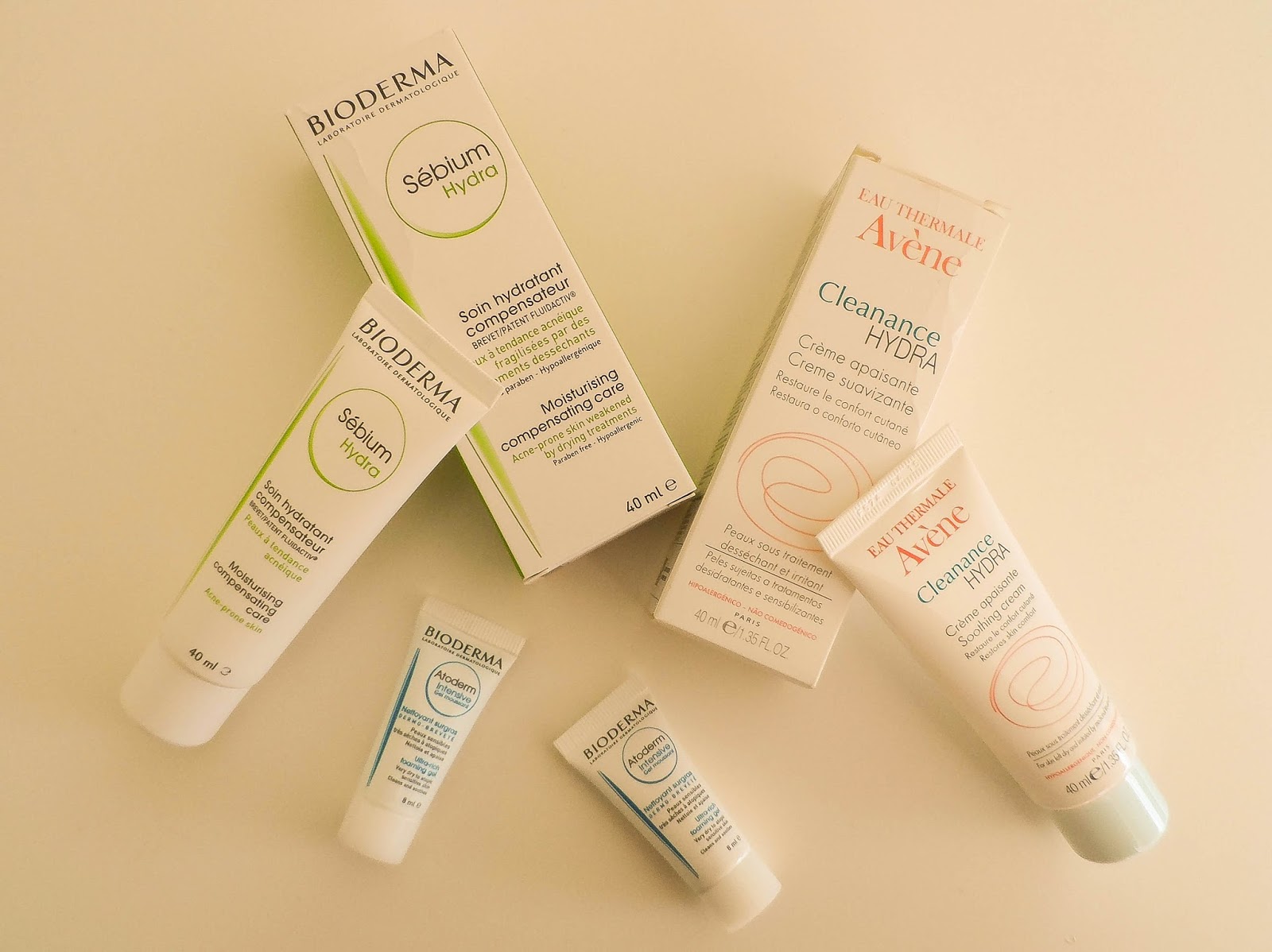 Bioderma Sebium Hydra vs Avene Cleanance Hydra fulinblog