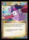 My Little Pony Twilight Sparkle, Zeroed Out Equestrian Odysseys CCG Card